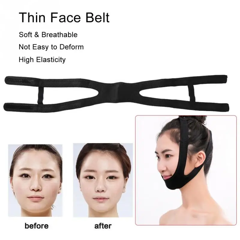 

Face Lifting Mask Thin Face Belt Slimming Facial Belt Face Correction Shaper Bandage Braces Supports