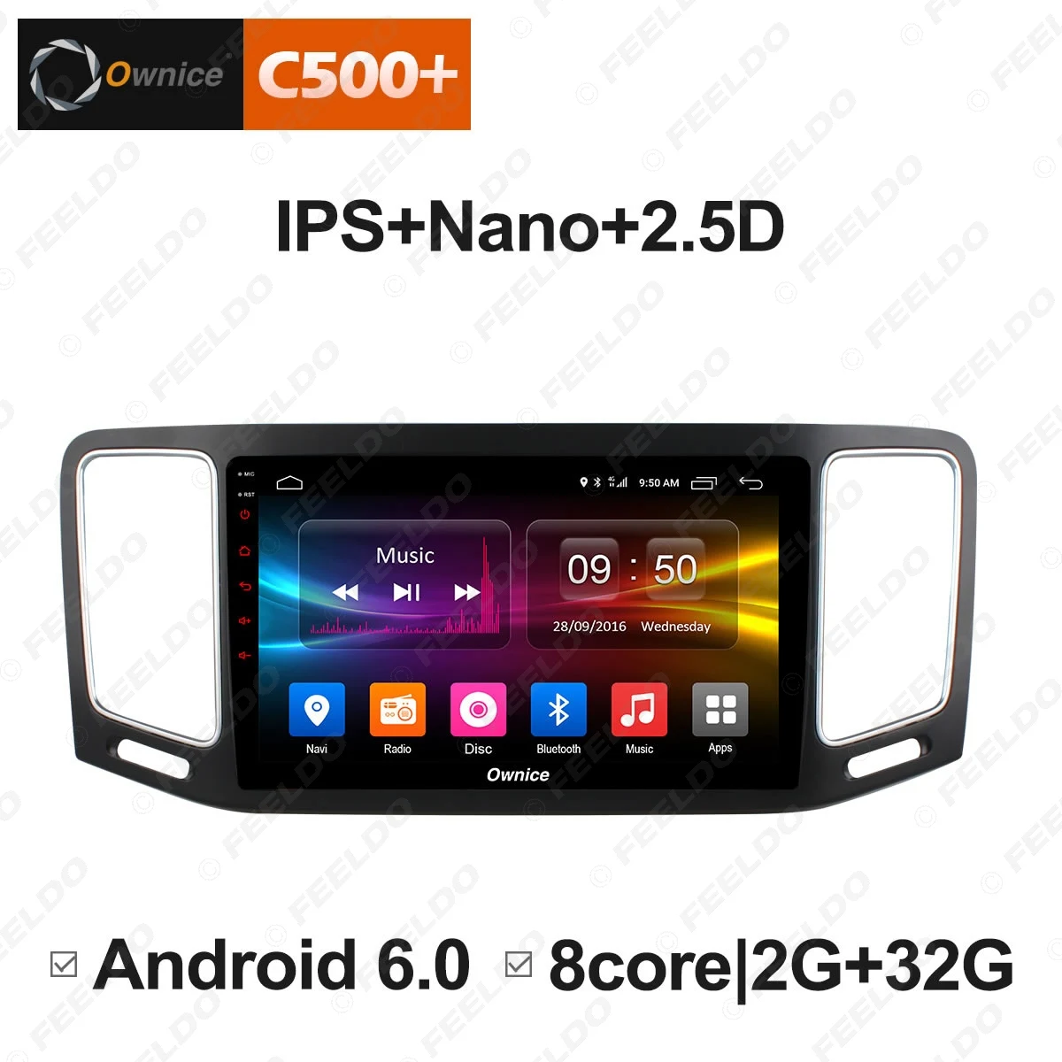 Top FEELDO 9" Android 8.1 8-Core/DDR3 2G/32G/Support 4G LTE Car Media Player With GPS/FM RDS Radio For Volkswagen Sharan 2012-2018 2 Top FEELDO 9" Android 8.1 8-Core/DDR3 2G/32G/Support 4G LTE Car Media Player With GPS/FM RDS Radio For Volkswagen Sharan 2012-2018 2