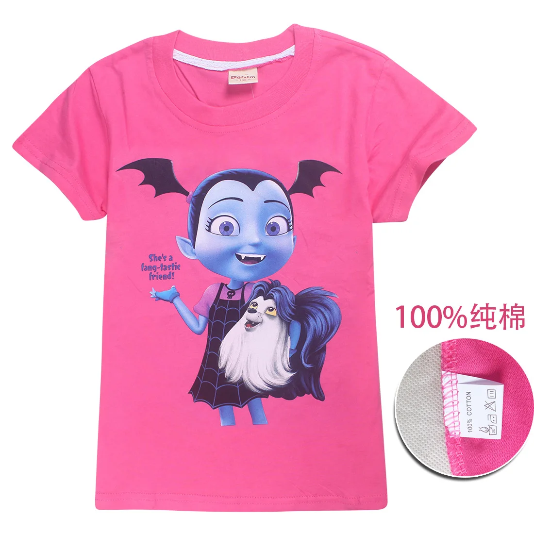 Летняя детская футболка с изображением Эльзы для девочек Футболка с изображением вампирши Милый Забавный костюм Моаны тролли Толстовка Одежда для девочек, пальто