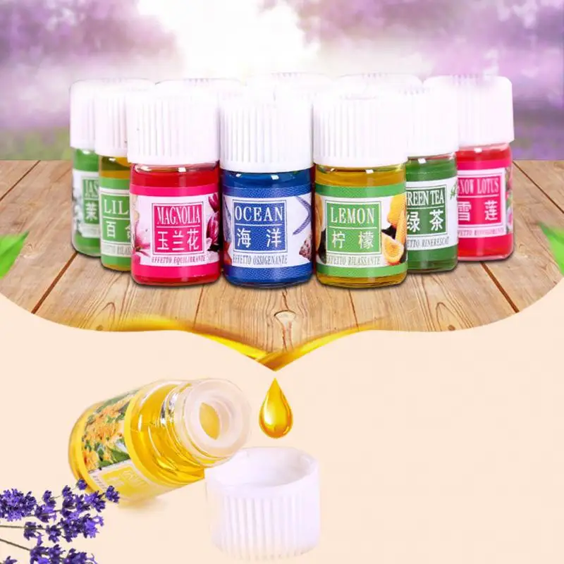 12 زجاجات الطبيعي رائحة العطر طقم زيت أساسي 3 مللي ل مرطب للعلاج بالروائح المياه للذوبان المنزل معطر هواء الغرفة