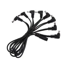 3/6/8 способов кабель гитарный электрод последовательного соединения проводов кабеля Медный провод для педаль для гитары для создания спецэффектов Питание сплиттер адаптер