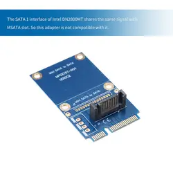 MSATA-SATA конвертер Мини SATA к 7Pin SATA адаптер HDD PCIe SSD/HDD жесткий диск твердотельные накопители SSD HDD адаптер