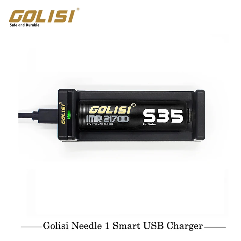 Golisi Needle 1 Зарядное устройство Smart Usb один Батарея слот интеллигентая (ый) Digi для