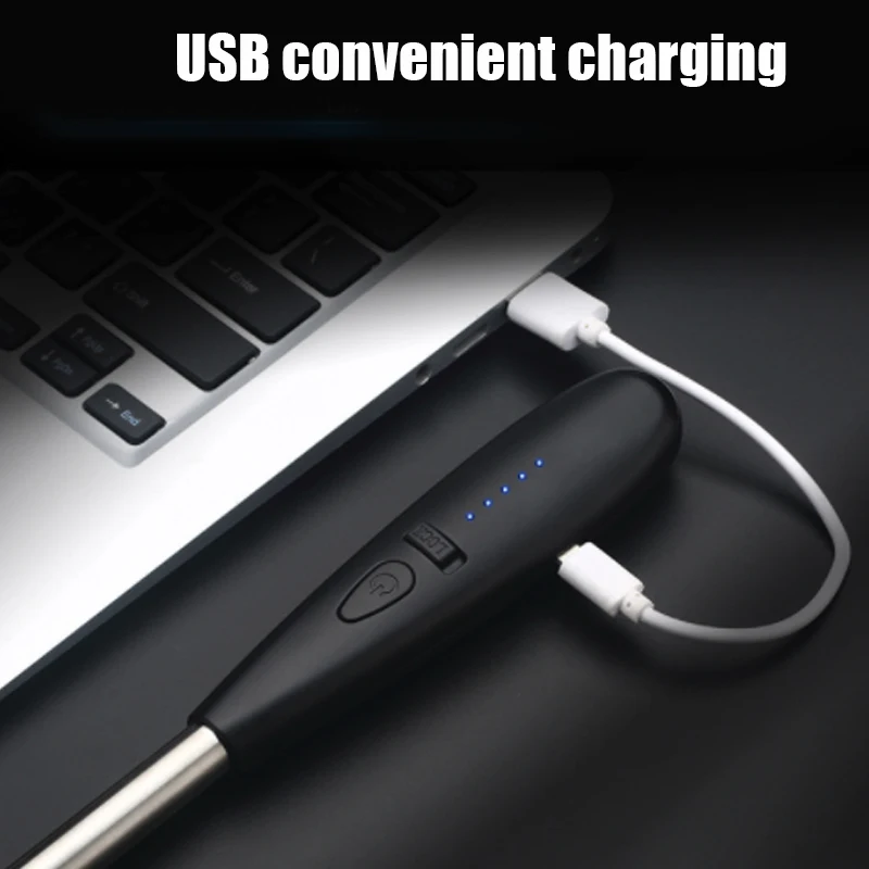 Новинка ветрозащитные Плазменные зажигалки электронная USB зарядка для кухни