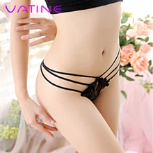 Ватин стринги трусики интимные игрушки для женщин сексуальное нижнее белье эротические игрушки кружева стринги трусики