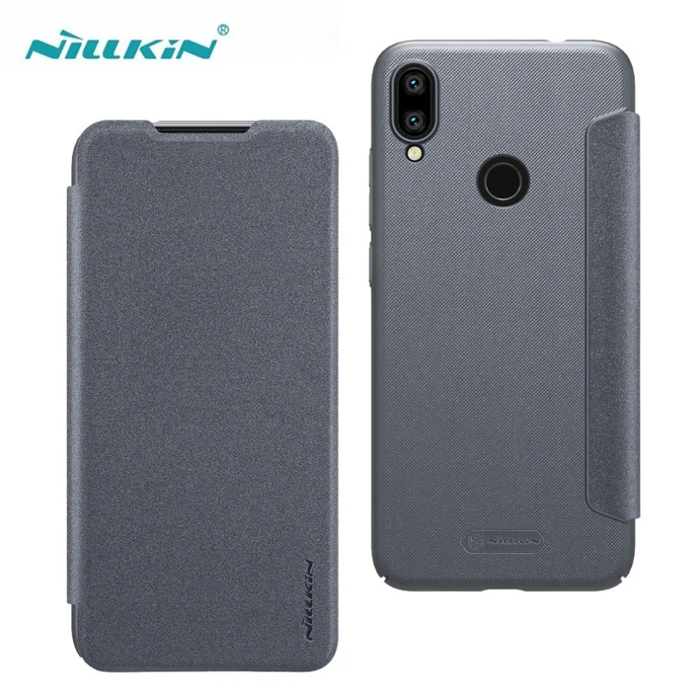 Чехол Nillkin для Redmi Note 7 Pro 7S роскошный откидной кожаный чехол Nilkin телефона Xiaomi