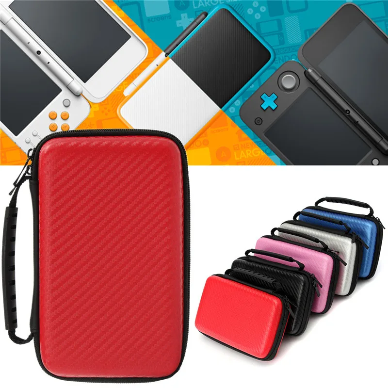 EVA Hard Cover Handle Game Player Handle Bag For Nintendo New 2DS LL/XL