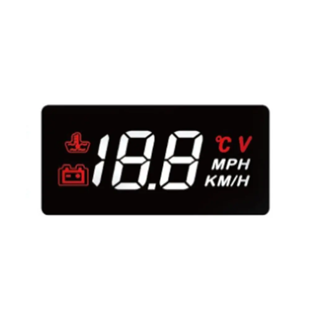

A100 Car Head Up Display HD Screen Display GPS Speed Warning System Fuel Consumption Car Display Device