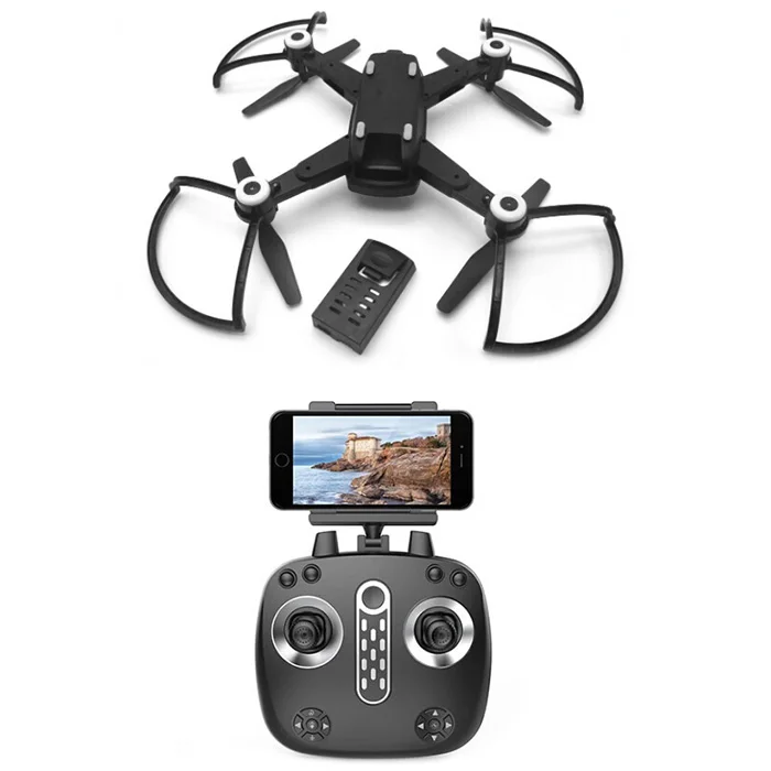 

2.4GHz Remote Control Toy 1080P WiFi FPV RC Helicopter Drone RTF Altitude Hold Waypoint Point Of Interest Follow RC Quadcopter