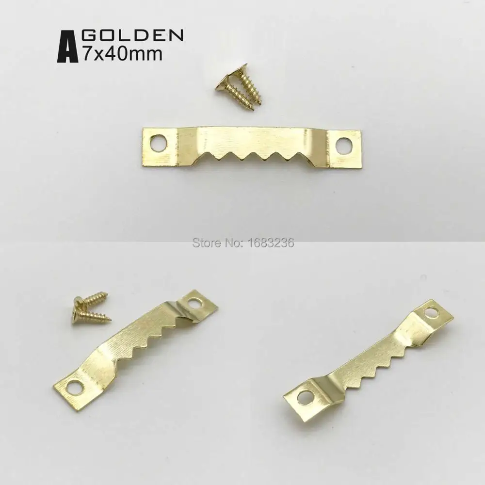 100 шт. настенные крючки для картины с винтом 3 цвета|hanger plate|hanger accessorieshanger material |