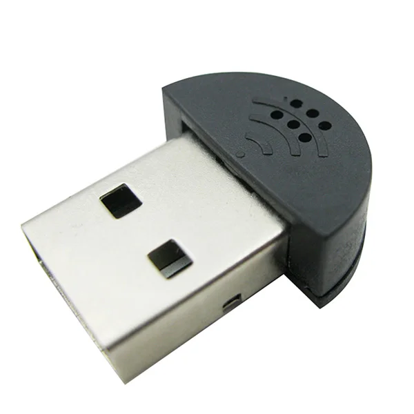 Модный портативный мини USB микрофон для ноутбука Настольный ПК Skype голосовое