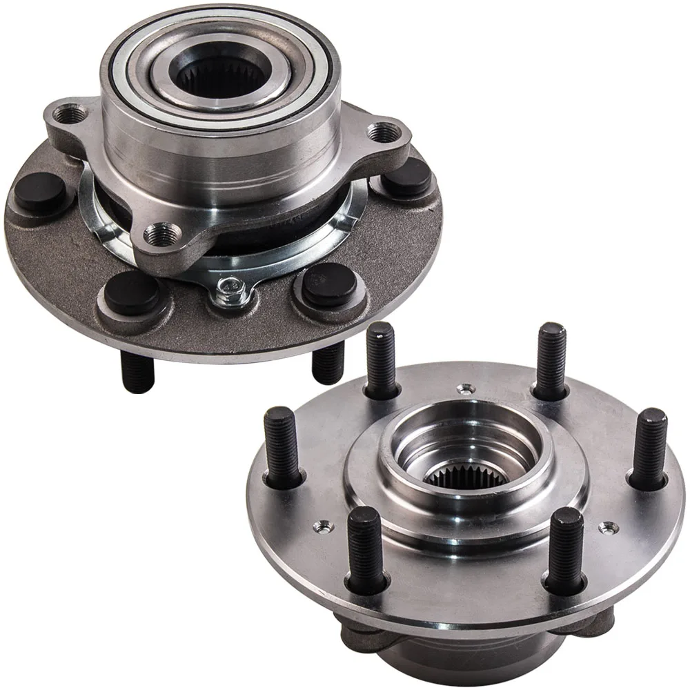 Two Front Wheel Bearing Hub Kits For Mitsubishi Triton Ml Mn 4wd 07 On Mr Wheel Hubs Bearings Aliexpress