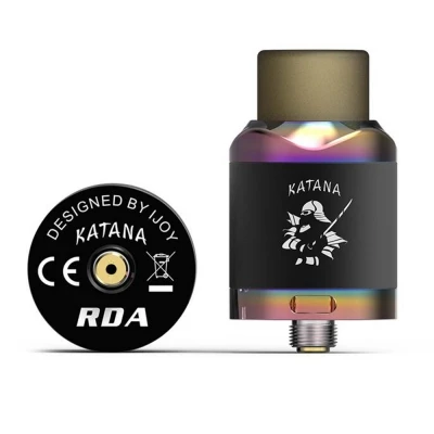 Оригинал IJOY Katana мод 81 Вт TC встроенный 3000 мАч батарея 0 96 дюймов OLED дисплей RDA 810 ПЭИ