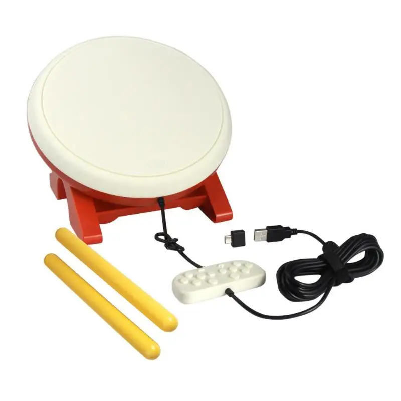 

Motion Sensing Game for Taiko Drum Game Drumstick Kinect Handle Set Hand Grip Holder for Nintend Switch NS Joy-Con Controller