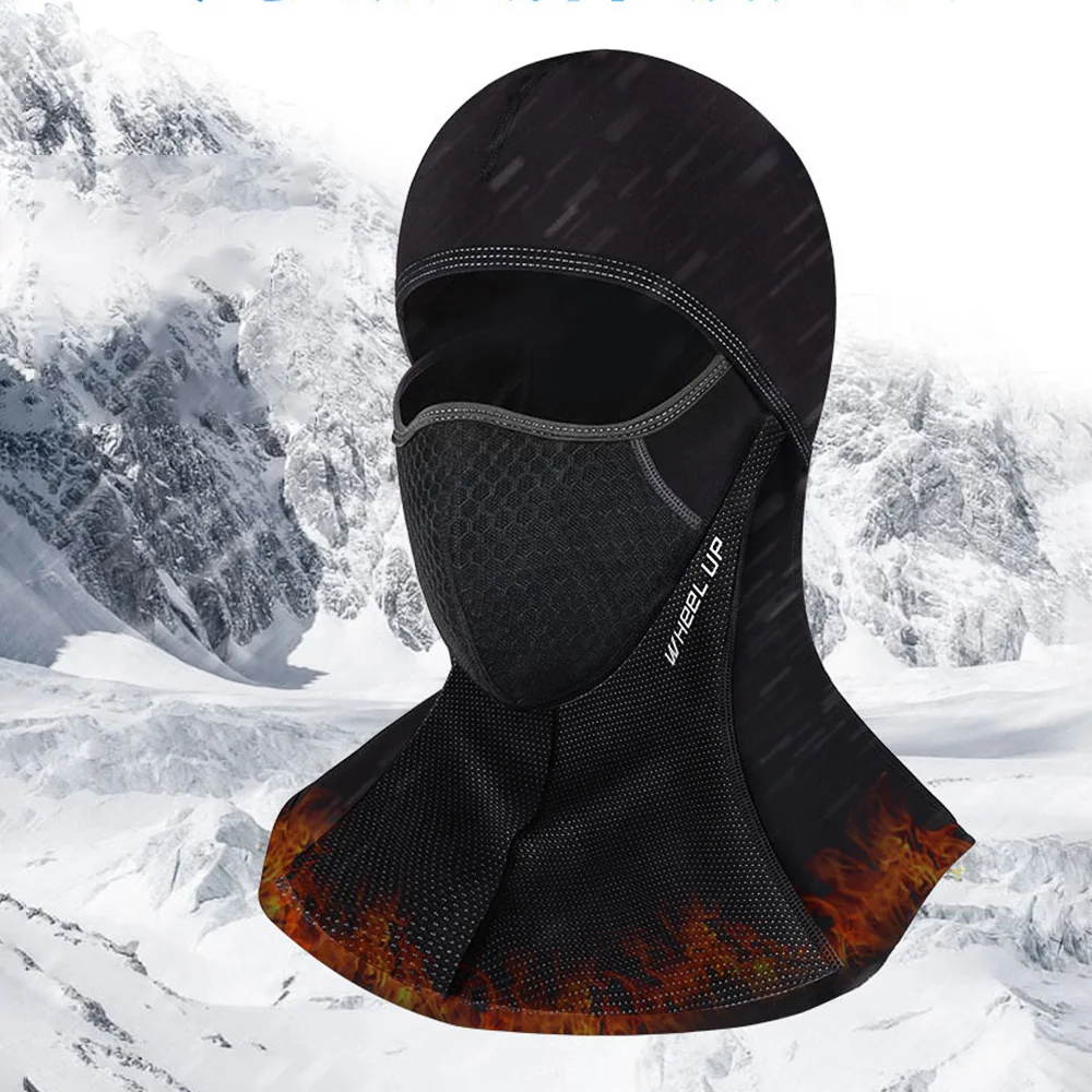 WHEEL UP Dust Proof Cycling Face Mask Windproof Winter Warmer Fleece