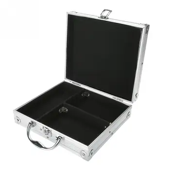 

Aluminum Tattoo Machine Storage Case Machine Gun Carrying Box Empty Organizer Foam Pad Permanent Makeup Embroidery Equipment
