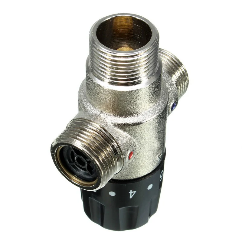 3/4 дюймов DN20 Солнечный термостатический нагреватель смесительный клапан трубы клапан строительные материалы стандарт