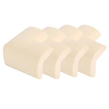 4 шт. детей, дети, ребенок безопасности супер мягкий стол стекло края столкновения угловая защита 6*6*3,5*1,2 см