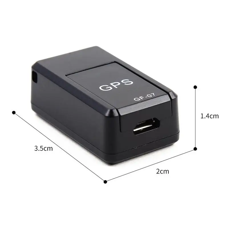 Gf07 Mini Auto GPS Locator 6V Adsorption Aufnahme Anti-Verloren Gerät Voice Control Aufzeichnen Kan