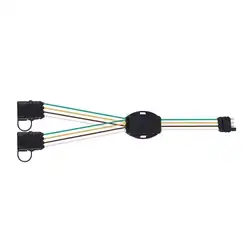 1-2 4-контактный разъем трейлер свет жгут проводов расширение провода разъема