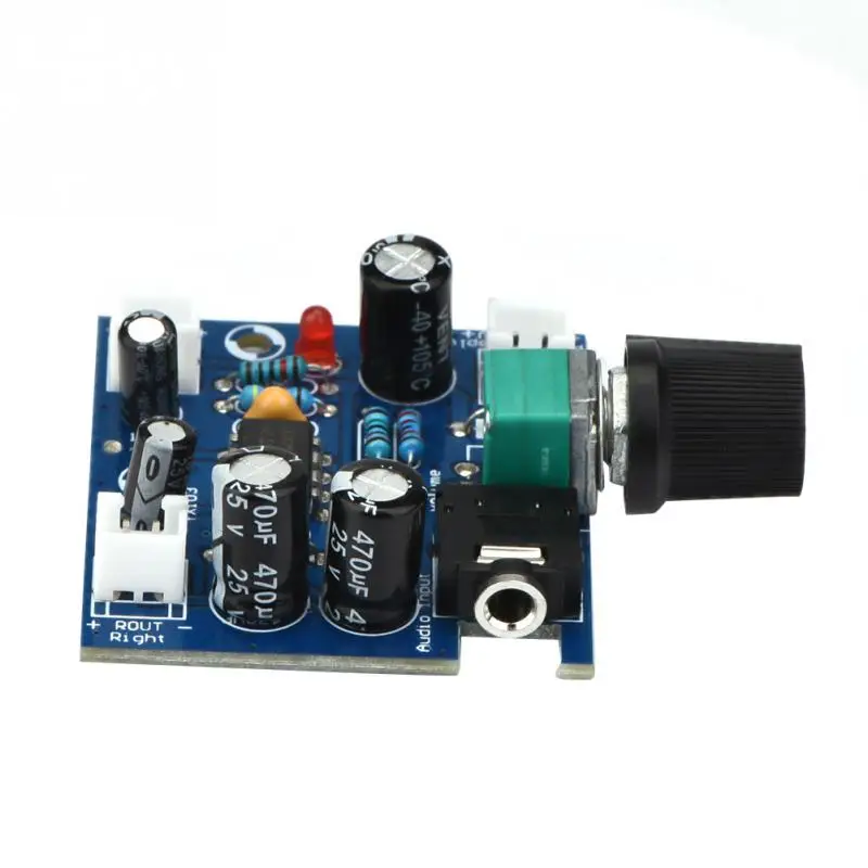 TDA2822 одиночный источник питания DC5 12V двухканальный Регулируемый