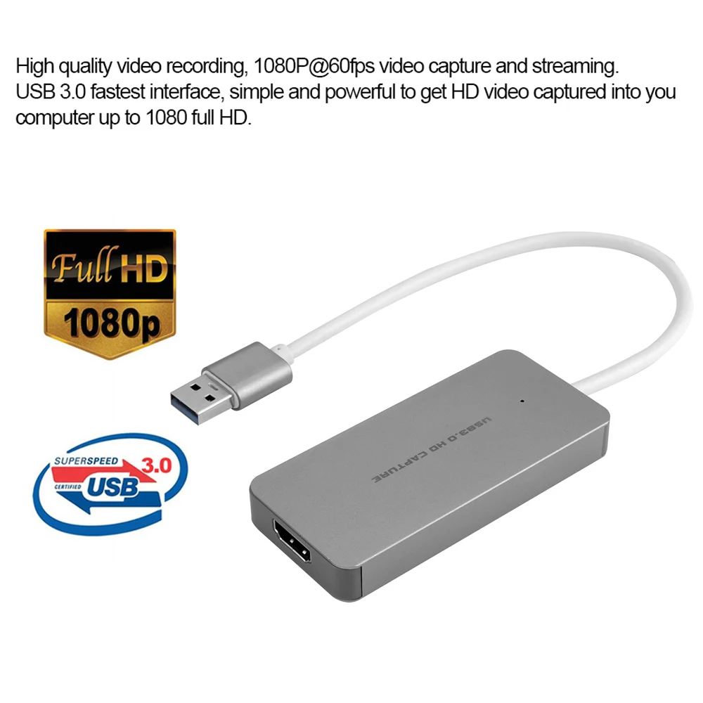 Устройство видеозаписи Ezcap USB 3 0 HD устройство захвата карт видеоигра 1080P