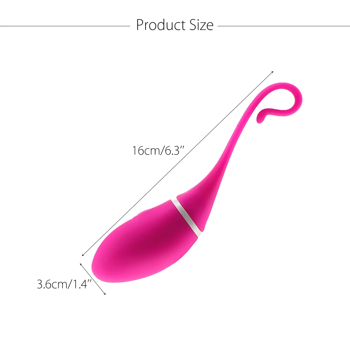 Aplicación inalámbrica vibrador de Control remoto huevos vibrador estimulación Clitoral masajeador