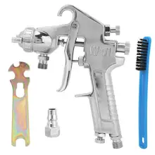 KP-430S 1,0/1,3/1,5/1,8 мм сопло пневматического Краски пистолет-распылитель для автомобиля грузовика Мебель воздуха Краски пистолет-распылитель всасывания Тип Воздушный пистолет