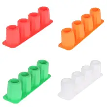 4 сетки длинной формы льда TPR Мороженое Замороженные Форма для пирога пресс-формы паллет