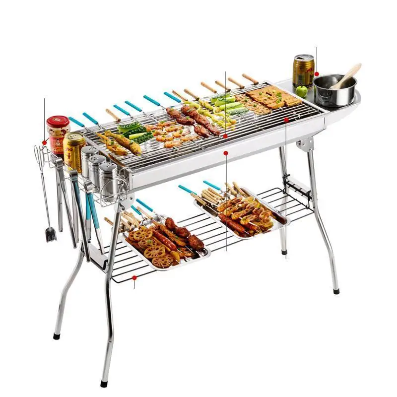 Portatiles сад гриль Asador Паррилья НЧ динамик Bluetooth де боис Churrasqueira для приготовления