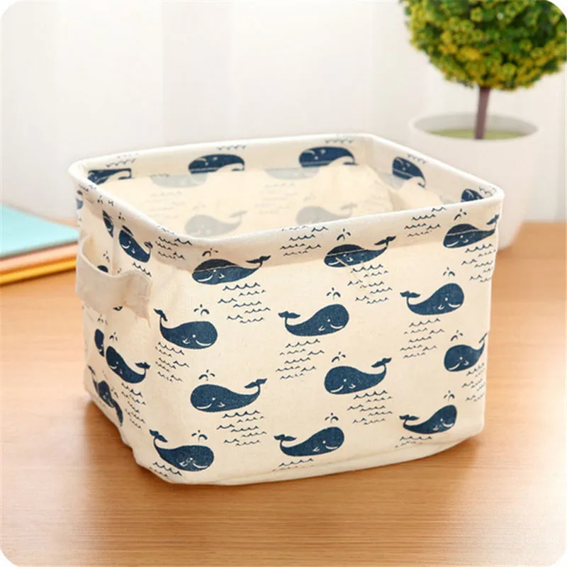 Cartoon Round Cotton Linen Desktop Storage Box Sundries Storage Organizer Stationery Cosmetic Storage Basket Container Case Cartoon Round Cotton Linen Desktop Storage Box Sundries Storage Organizer Stationery Cosmetic Storage Basket Container Case