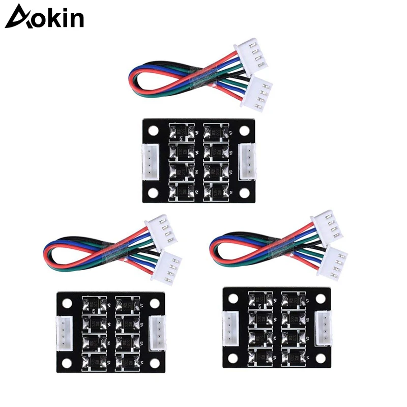 

Aokin TL-Smoother V1.0 Addon Module for 3D Printer Driver Motor Clipping Filter Stepper Motor Driver for 3d Printer Parts