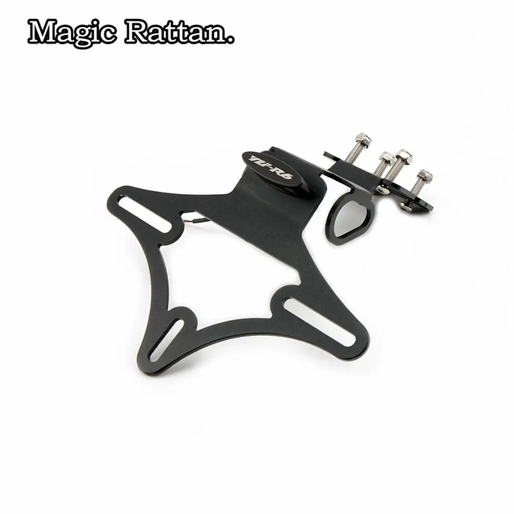 Мотоцикл Fender Eliminator для Yamaha R6 YZF 2017 2019 номерной знак держатель лицензионный