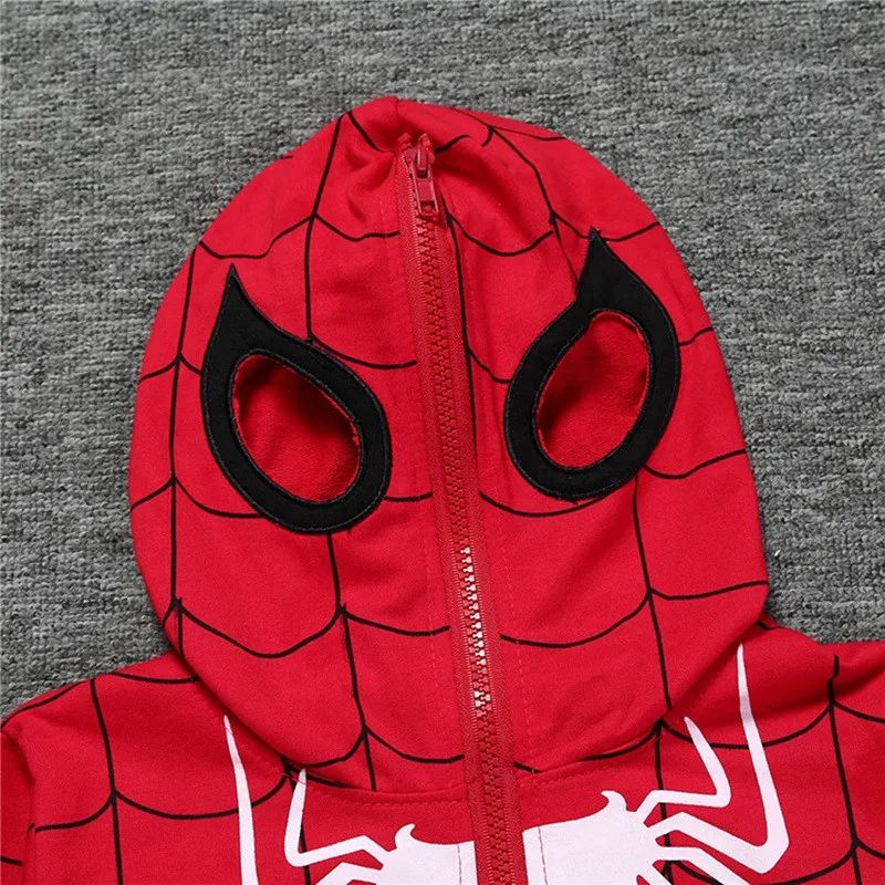 Baby Boys Spring Autumn Spiderman Sports Suit 2 Pieces Set Tracksuits Kids Clothing Sets 110-150cm Casual Clothes Coat+Pant Baby Boys Spring Autumn Spiderman Sports Suit 2 Pieces Set Tracksuits Kids Clothing Sets 110-150cm Casual Clothes Coat+Pant