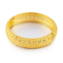 Vietnam alluvial позолоченный браслет Ретро цветок браслеты женские украшения