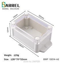 128*70*52 мм Ювелирные наборы с маленьким IP68 коробка электросети "heppens поставки пластиковый пульт управления ABS настенный открытый корпус для установки распределительная коробка