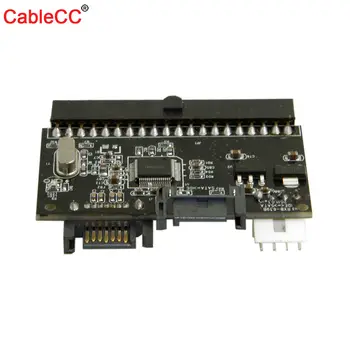 

Jimier CY Cable 2 In 1 IDE to SATA/SATA to IDE Adapter Converter Support Serial ATA 40pin IDE port Serial ATA port 4 pin power