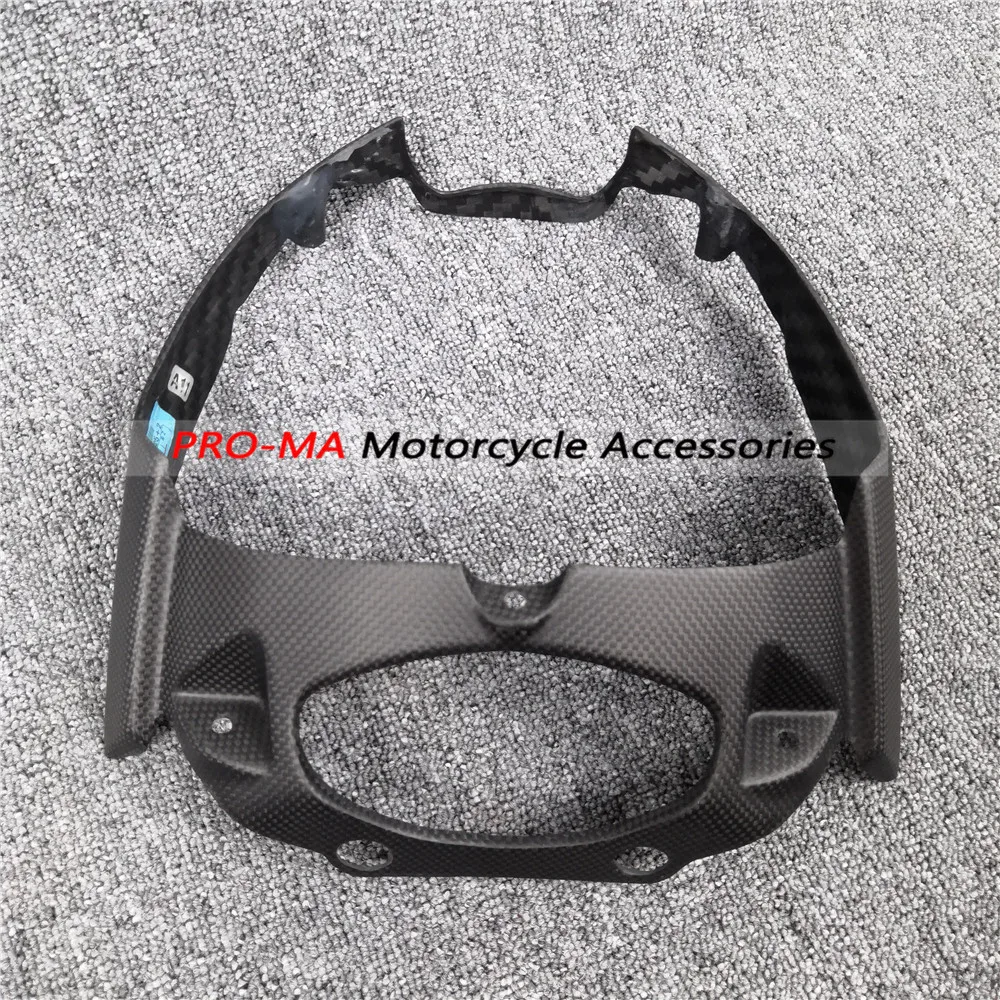 Передняя фара мотоцикла из углеродного волокна для Ducati Diavel 2014-2018 простой матовый