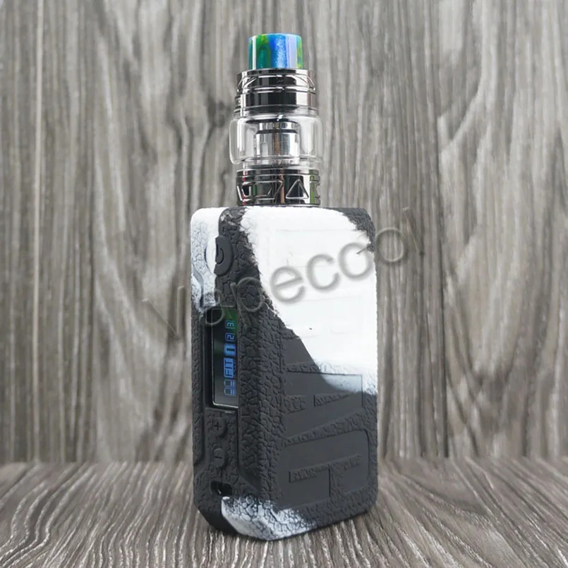 20 шт силиконовый чехол VOOPOO DRAG 2 с противоскользящей текстурой, силиконовый чехол, варп-рукав, подходит для Vape VOOPOO DRAG V2 177W TC BOX MOD