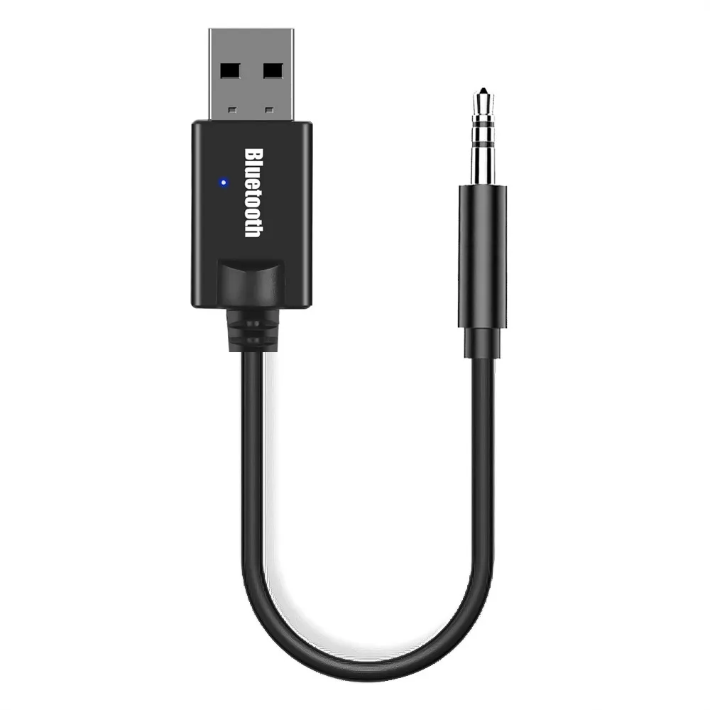 

Bluetooth Receiver A2DP Dongle Music Audio Receiver Wireless USB Adapter 3.5mm Jack Music Transmitter for IPhone Huawei Xiaomi