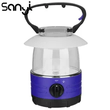 SANYI Палатка лампа мощность на 4* AA батареи кемпинг портативный светильник светодиодный фонарь жизни водонепроницаемый