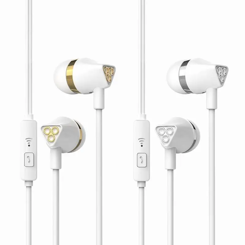 

Multi-function Wire-controlled Earphone High Sound Quality Noise Reduction Fitness Mobile Phone Computer Earbuds Portable