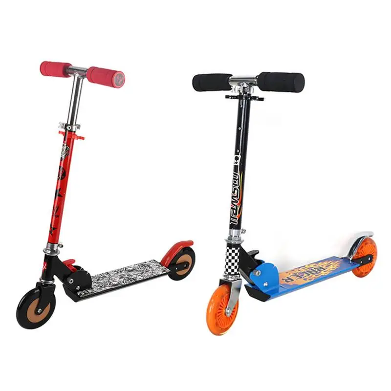 

Children's Folding Scooter New Outdoor Folding Scooter Lightweight Height Kick Scooter For Children
