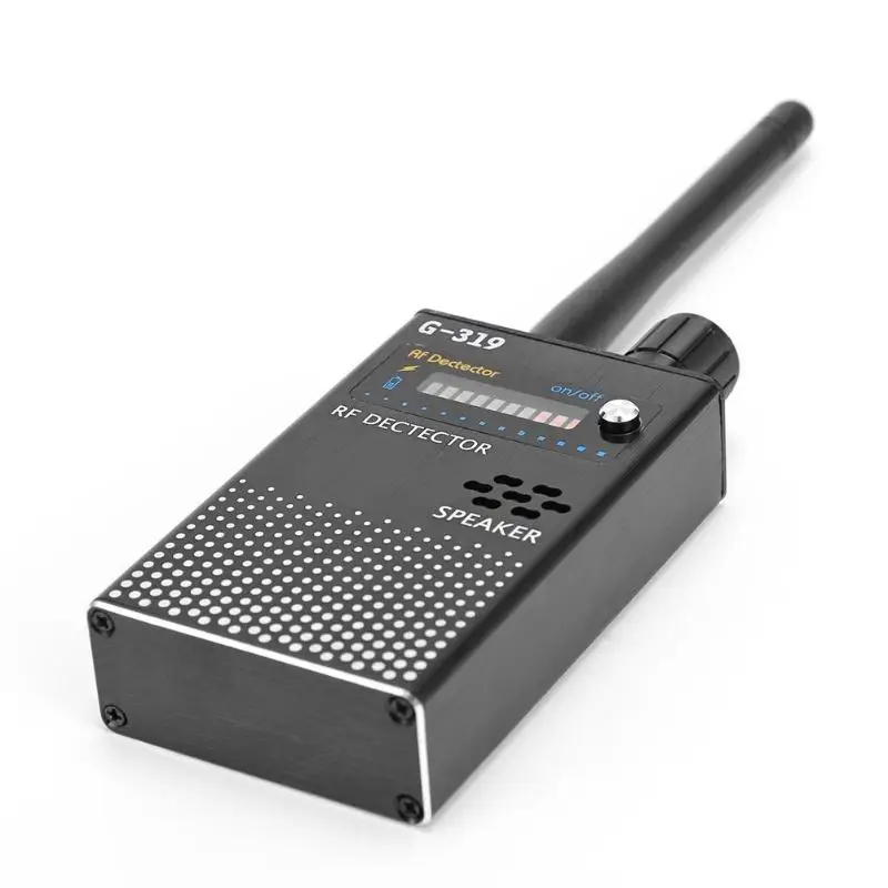  G319 Drahtlose RF Signal Detektor Anti-GPS Locator Handy Detector Volle Palette Bug Detector Finder