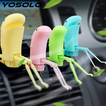 

YOSOLO Car Air Freshener Shaking Legs Eel Smell Diffuser Air Outlet Vents Fragrance Auto Perfume Clip Car Ornament