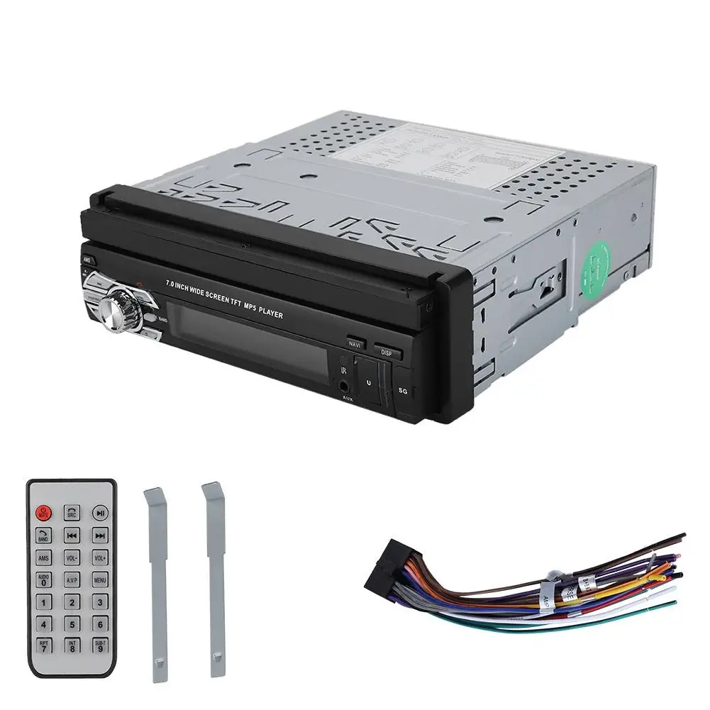 

7In Telescopic Car Stereo-Single Din MP5-SWM9601 Retractable GPS Touch Screen Car Stereo