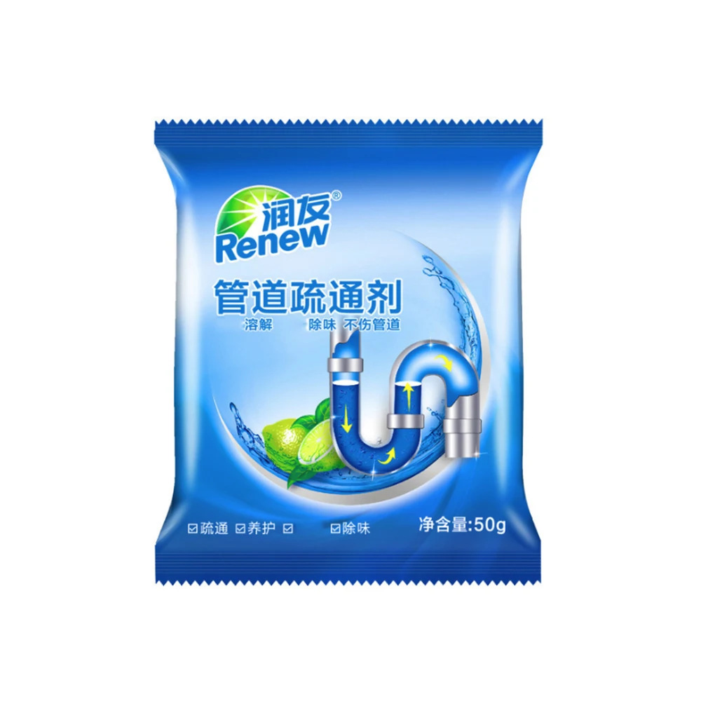 5Pcs Powerful Sink Drain Cleaners Sticks Sewage Decontamination To Deodorant For Kitchen Toilet Bat