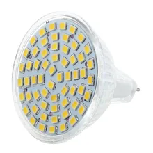 MR16 60 LED 3528 SMD Bulb Lamp Light Warm White 12V 2.5W