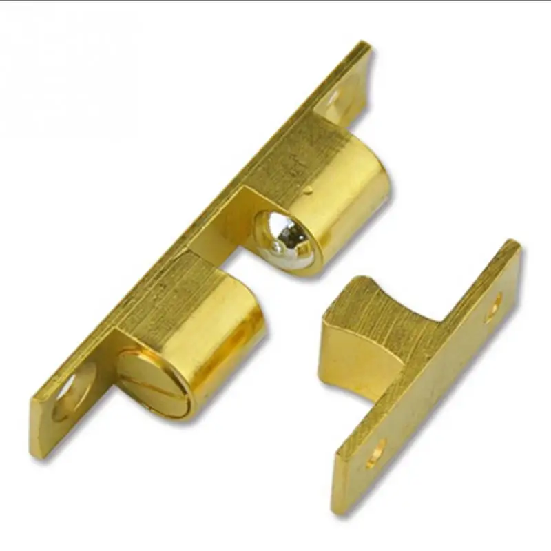

Door lock door touch latch cabinets interlock switch chassis cabinet spring ball locker adjustable brass door buckle