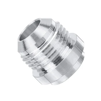 

New 1Pcs Silver 6AN/ 8AN/ 10AN Male Adapter Aluminum Alloy Welding Joint On Fitting Bung Engines & Components 872-10